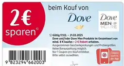 Rossmann Dove dove und dove men+care Angebot