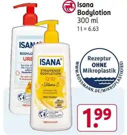 Rossmann Isana bodylotion Angebot