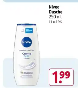 Rossmann Nivea dusche creme soft Angebot