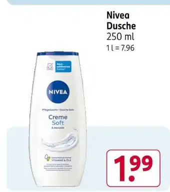 Rossmann Nivea dusche creme soft Angebot