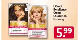 Rossmann L'oréal excellence creme coloration Angebot