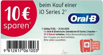 Rossmann Oral-b io series 2 Angebot