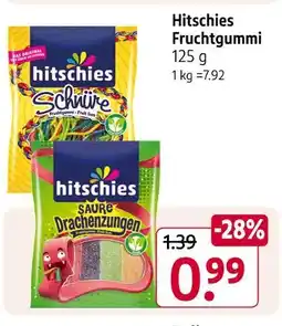 Rossmann Hitschies fruchtgummi Angebot