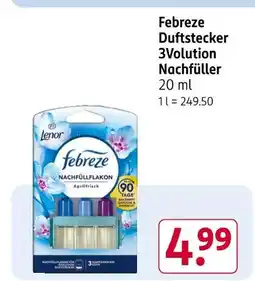 Rossmann Febreze duftstecker 3volution nachfüller Angebot