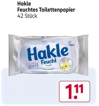 Rossmann Hakle feuchtes toilettenpapier Angebot