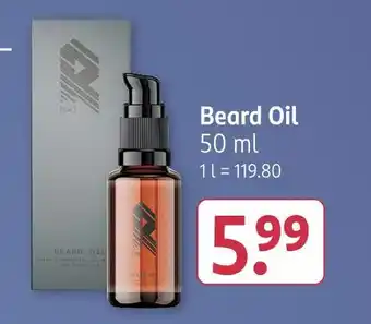 Rossmann Beard oil Angebot