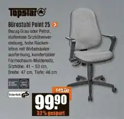 V Baumarkt Topstar Bürostuhl Point 25 Angebot