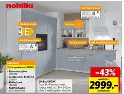 SCONTO Nobilia einbauküche Angebot