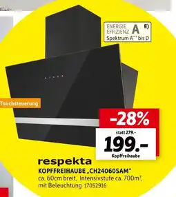 SCONTO Respekta kopffreihaube ch24060sam Angebot