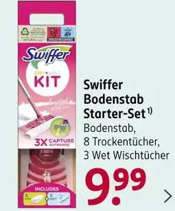 Rossmann Swiffer bodenstab starter-set Angebot