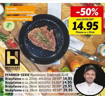 SCONTO Hensslers pfannen-serie Angebot