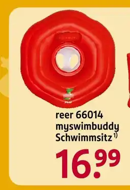 Rossmann Reer myswimbuddy schwimmsitz Angebot