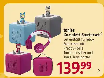 Rossmann Tonies komplett starterset Angebot