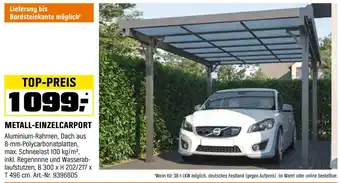 OBI Metall-einzelcarport Angebot