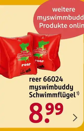 Rossmann Reer myswimbuddy schwimmflügel Angebot