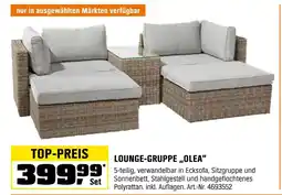 OBI Lounge-gruppe olea Angebot