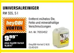 OBI Rm 555 universalreiniger Angebot