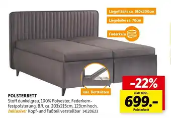 SCONTO Polsterbett Angebot