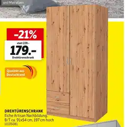 SCONTO Qualität aus deutschland drehtürenschrank Angebot