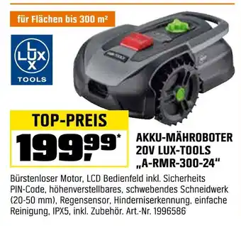 OBI Lux tools akku-mähroboter 20v a-rmr-300-24 Angebot