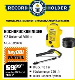 OBI Record holder hochdruckreiniger Angebot