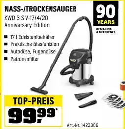 OBI Nass-/trockensauger kwd s v-17/4/20 Angebot