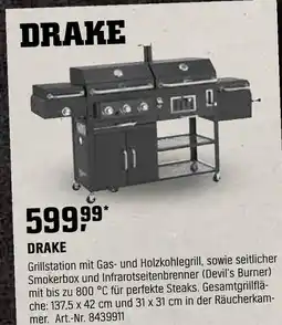 OBI Drake grillstation Angebot