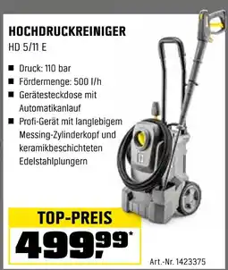 OBI Hochdruckreiniger hd 5/11 e Angebot