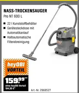 OBI Nass-trockensauger pro nt 600 l Angebot