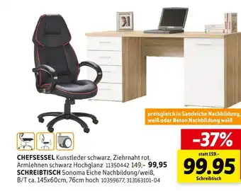 SCONTO Chefsessel oder schreibtisch Angebot