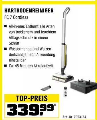 OBI Hartbodenreiniger fc 7 cordless Angebot