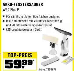 OBI Wv 2 plus p akku-fenstersauger Angebot