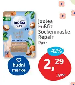 Budni Joolea fußfit sockenmaske repair Angebot