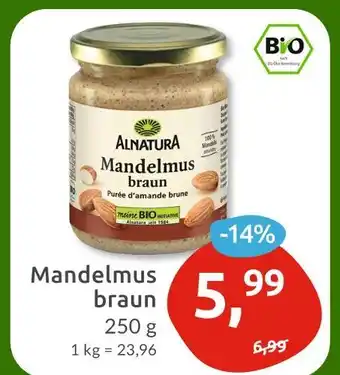 Budni Alnatura mandelmus braun Angebot