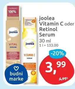 Budni Budni jolea vitamin c oder retinol serum Angebot