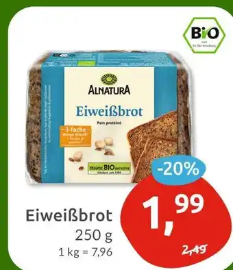 Budni Alnatura eiweißbrot Angebot