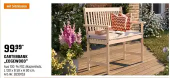 OBI Gartenbank edgewood Angebot