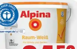 B1 Discount Baumarkt Alpina Raum-Weiß Angebot