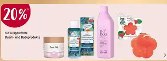 Rossmann Dusch- und Badeprodukte 20% rabatt Angebot