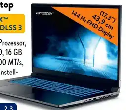 Aldi Süd Erazer Scout E30 Core Gaming Laptop Angebot