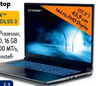 Aldi Süd Erazer Scout E30 Core Gaming Laptop Angebot