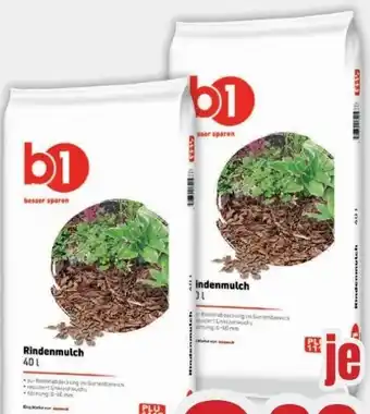 B1 Discount Baumarkt B1 Rindenmulch Angebot