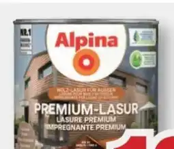 B1 Discount Baumarkt Alpina Premium-Lasur Angebot