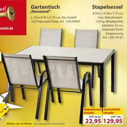 Sonderpreis Baumarkt Stapelsessel Angebot