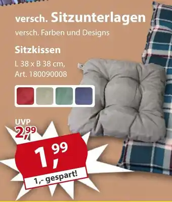 Sonderpreis Baumarkt Sitzkissen Angebot