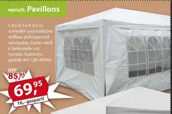 Sonderpreis Baumarkt versch. Pavillons Angebot