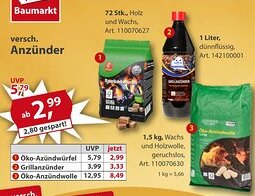 Sonderpreis Baumarkt versch. Anzünder Angebot