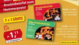 Sonderpreis Baumarkt Öko-Anzündwürfel Angebot