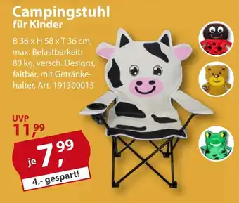 Sonderpreis Baumarkt Campingstuhl für Kinder Angebot