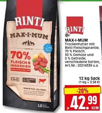 Herkules Baumarkt Rinti Max-I-Mum 12kg Angebot